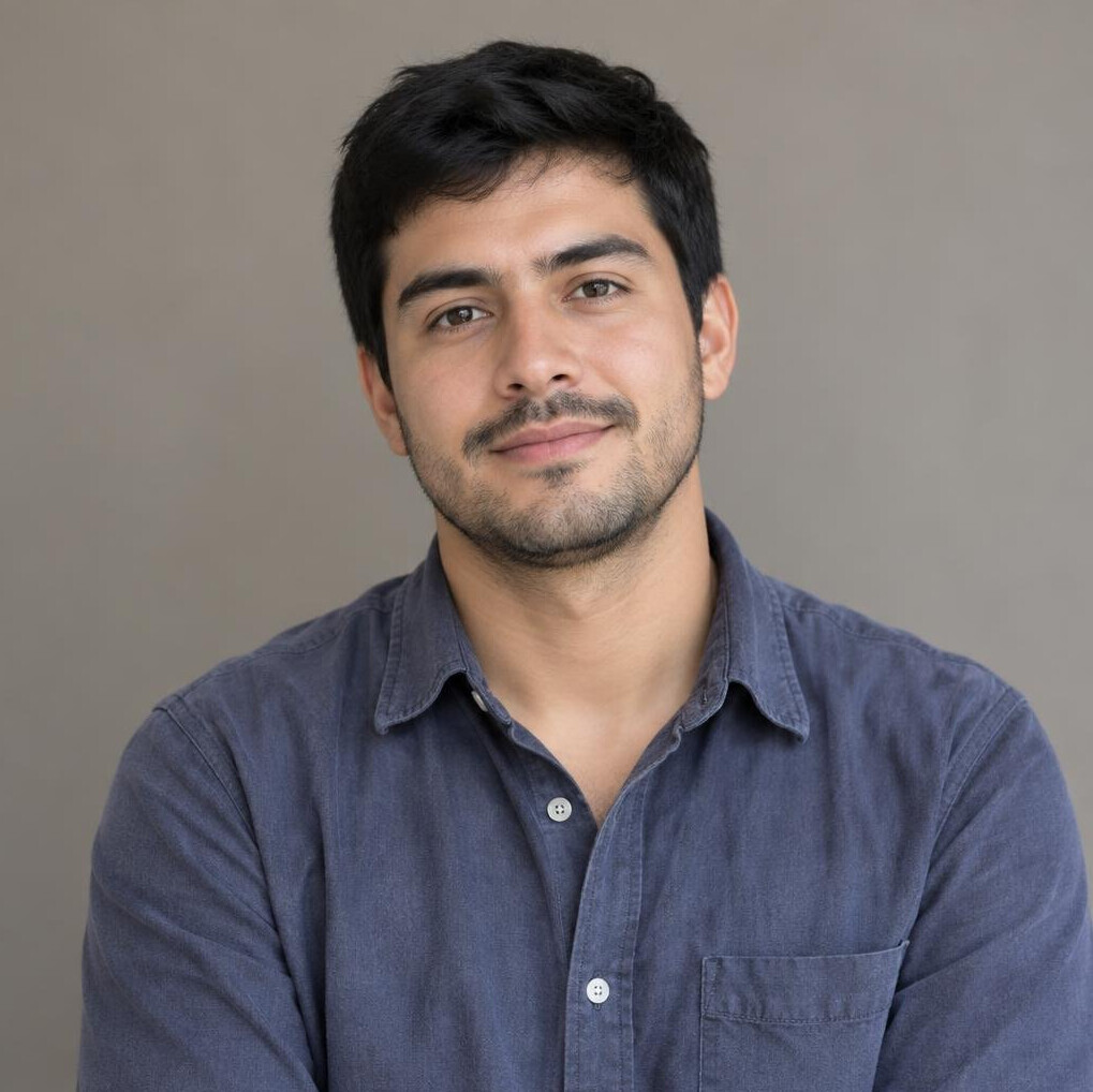 Portrait of a Latin American male field coordinator
